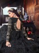 Wedding & Party Wear Floor Length Anarkali In Black Color Violet Vol 26 - 6106 By Swagat SC/016382