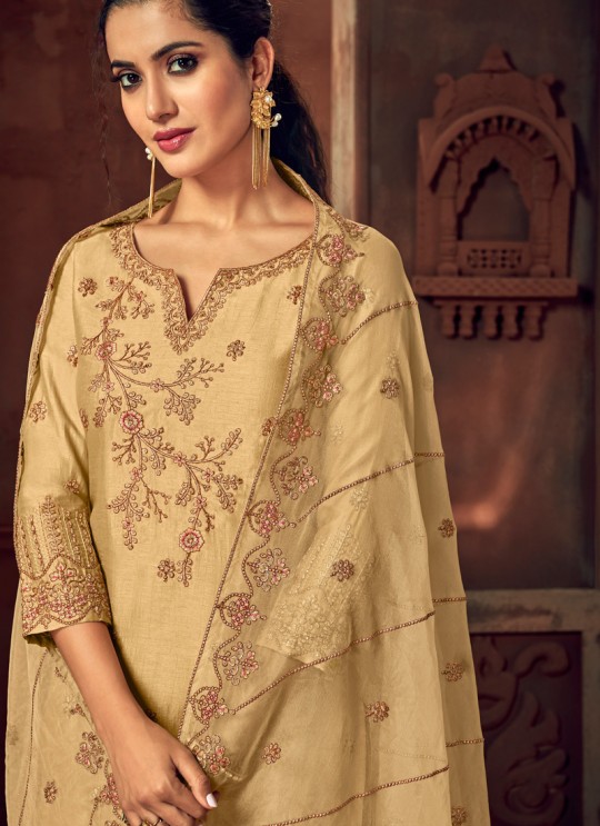 Rihana By Sybella 3102 Gold Silk Ceremony Palazzo Suit Rihana By Sybella 3102 Gold Silk Ceremony Palazzo Suit