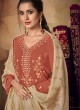 Siphora By Sybella 2105 Brown Banarsi Viscose Palazzo Suit SC-017252