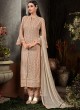 Beige Georgette  Straight Suit Rahnuma 1101 Set By Sybella Creations SC/016452