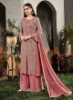 Grey Georgette  Palazzo Suit Rahnuma 1107 Set By Sybella Creations SC/016452