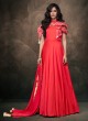 Pink Tapeta Silk Evening Ready Made Gown 183 By Vardan