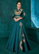 Rozi Platinum Vol 1 By Vardan 51012H Teal Blue Designer Gown Rozi Platinum Vol 1 By Vardan 51012H Teal Blue Designer Gown
