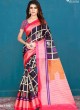 Purple Art Silk Printed Festival Wear Designer Saree Vellora Saree Vol 2 1140 By Vellora
