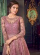 Mauve Net Floor Length Anarkali Julia 4558 By Vipul Fashions SC/016785