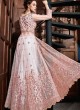 Pastel Pink Net Floor Length Anarkali Eternity 4532 By Vipul Fashions SC/015502