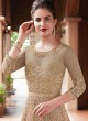 Beige Net Abaya Style Anarkali Blitz 4506 By Vipul Fashions SC/012721