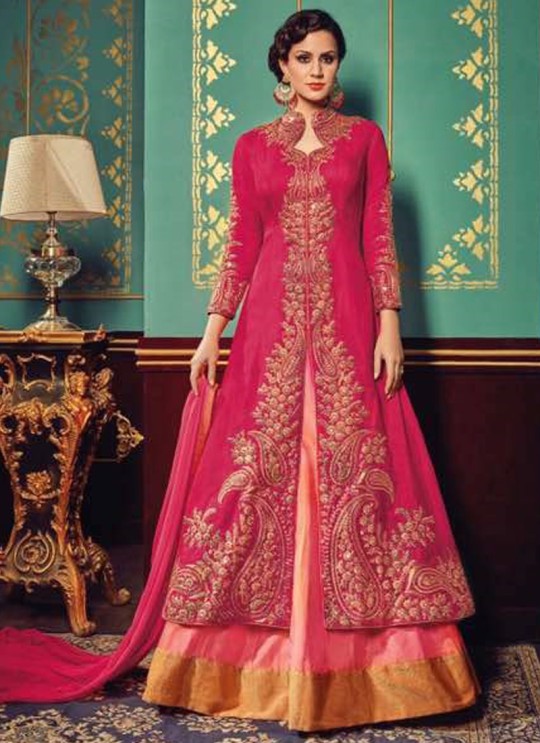 Pink Silk Lehenga Style Dcat-42 4201 By Vipul Fashions SC/005029
