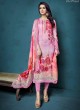 Pink Cotton Satin Festival Straight Cut Suit Shanaya 4001 By Zaira SC/010678