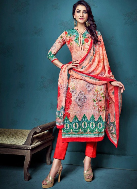Multicolor Cotton Satin Festival Straight Cut Suit Shanaya 4003 By Zaira SC/010680 Multicolor Cotton Satin Festival Straight Cut Suit Shanaya 4003 By Zaira SC/010680