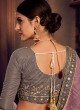 Grey Net Embroidered A-Line Lehenga For Indian Brides Zikkra Vol 11 By Zikkra 11002