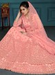 Zikkra Vol 15 By Kesari Exports 15002 Pink Net A-Line Bridal Lehenga Choli