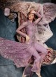 Purple Net Wedding Wear Designer Suit Celebrations 26002 By Zoya SC/012500