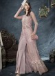 Dusty Pink Net Wedding Wear Designer Suit Celebrations 26004 By Zoya SC/012502