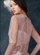 Dusty Pink Net Wedding Wear Designer Suit Celebrations 26004 By Zoya SC/012502