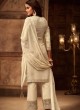 Cream Georgette Wedding Wear Pant Style Suit Moments 29003 Set By Zoya SC/014023