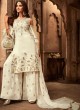 Off White Georgette Wedding Wear Palazzo Suit Moments 29008 Set By Zoya SC/014023