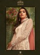Off White Net Party Wear Pant Style Suit Emotions 32003 By Zoya