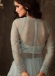 Grey Net Bridal Pakistani Suit Passion 33004 By Zoya SC/017041