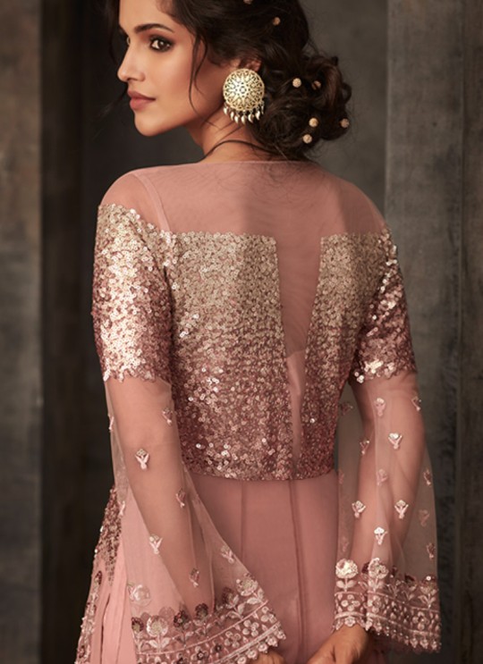 Pink Net Bridal Pakistani Suit Passion 33005 By Zoya SC/017042