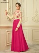 Pink Mulberry Silk Party Wear Kurti Floret VOL 2 2012 By Arihant NX Size XL