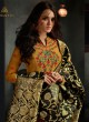 Mustard Art Silk Embroidered Gown Style Suit  Rizwana 5002 By Arihant