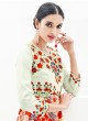 Multicolor Faux Georgette Embroidered Party Wear Kurti SASYA VOL 9  By Arihant