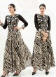 Black Faux Georgette Embroidered Party Wear Kurti SASYA VOL 9  By Arihant