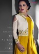Yellow Faux Georgette Embroidered Gown Style Kurti SASYA VOL-14 NX 8117 By Arihant