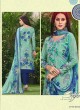Green Cotton Straight Cut Suit HOUSE OF COTTON 2003 By Deepsy