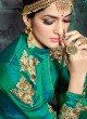 Green Silk Floor Length Anarkali Maheera 11222 By Hotlady SC/006865