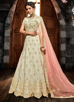 Cream Silk Lehenga Choli Suhaani Vol 4 4992 By Hotlady SC/012179