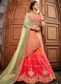 Pink Silk Lehenga Choli Suhaani Vol 4 4993 By Hotlady SC/012180