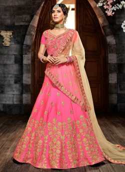 Pink Silk Lehenga Choli Suhaani Vol 4 4995 By Hotlady SC/012182