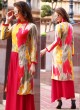 Red Rayon KUMB CLASSIC 1212 Party Wear Kurtis By Sparrow SC/010052