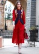 Red Georgette KUMB EXPRESS 1196 Party Wear Kurtis By Sparrow SC/009569