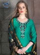 Green & Black Jam Cotton Silk PATIYALA CLUB 1009 Punjabi Suits By Sparrow SC/011330