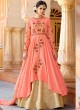 Pink Silk Embroidered Skirt Kameez AAFREEN AADIRA 11604 By Leo Fashions SC/005948