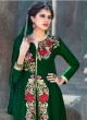 Green Georgette Embroidered Pakistani Style Suit NAYRA 8906 By Leo Fashions SC/002463