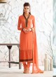 Orange Georgette Churidar Suit Marya Vol 1 7002 By Nirvana SC/001975