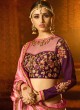 Pink Crape Wedding Saree Sakshi Vol 4 1183 By Ardhangini