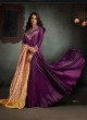 Violet Art Silk Embroidered Gown Style Suit  Rizwana 5001 By Arihant