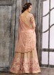 Pink Net Embroidered Skirt Kameez 1611-1619 1616 By Bela Fashion