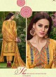 Mustard Cotton Straight Cut Suit HOUSE OF COTTON 2007 By Deepsy