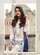 White Cotton Pakistani Salwar Kameez MUSLIN-2 100206 By Deepsy