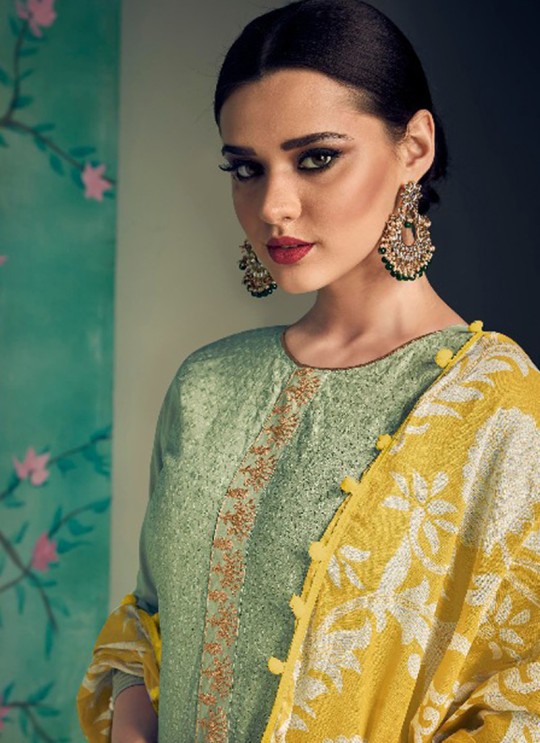 Green Cotton Pakistani Salwar Kameez KARIGIRI NX 13003 By Deepsy Green Cotton Pakistani Salwar Kameez KARIGIRI NX 13003 By Deepsy