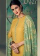 Gold Cotton Pakistani Salwar Kameez KARIGIRI NX 13005 By Deepsy