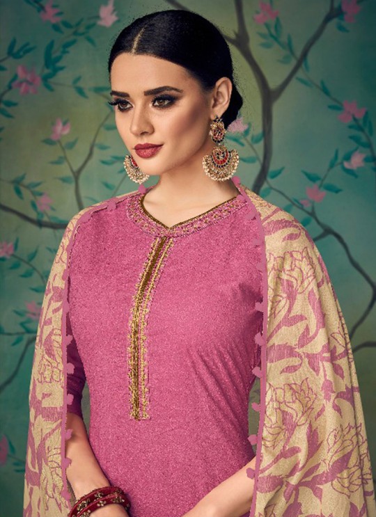 Pink Cotton Pakistani Salwar Kameez KARIGIRI NX 13006 By Deepsy