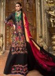 Black Jam Cotton Pakistani Salwar Kameez NAJIYA 94005 By Deepsy