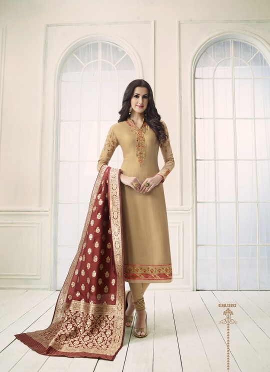Shabana By Glossy 12012 Designer Suit Shabana By Glossy 12012 Designer Suit